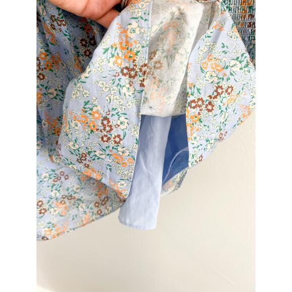 Hunter Bell | NWT Ryan Dress Ditsy Blue Floral | Sz XS - Picture 8 of 11